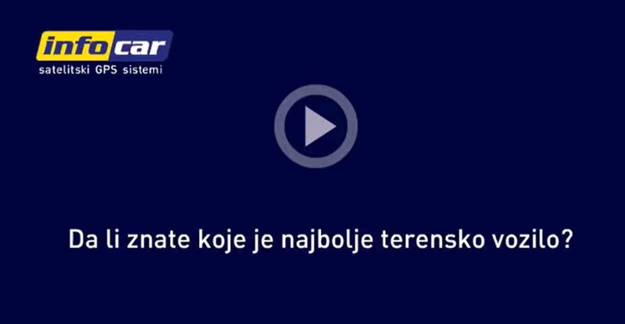 Stil vožnje - Infocar GPS